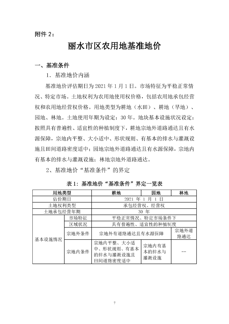 麗自然資規發〔2023〕30號附件：麗水市區集體建設用地基準地價、農用地基準地價及城鎮標定地價_頁面_7.jpg