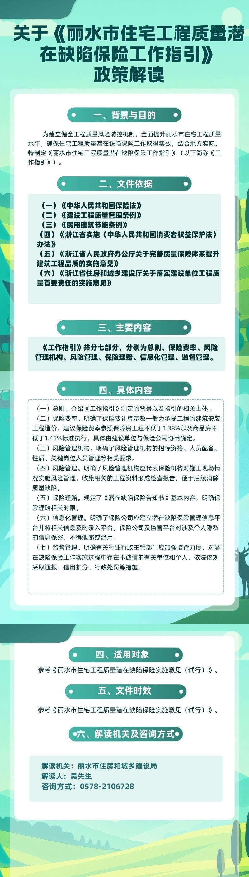關于《麗水市住宅工程質量潛在缺陷保險 工作指引》政策解讀 .jpg